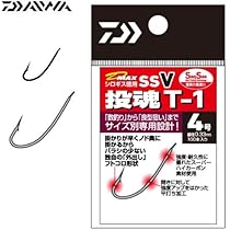 Amazon | ダイワ(DAIWA) シロギス用釣り針 7号 D-MAX 徳用 SSV